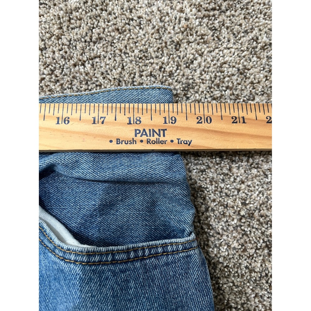 Levis 517 Bootcut Jeans Mens 38x34 Medium Wash Blue Denim 100% Cotton 517-0217 - Picture 4 of 8